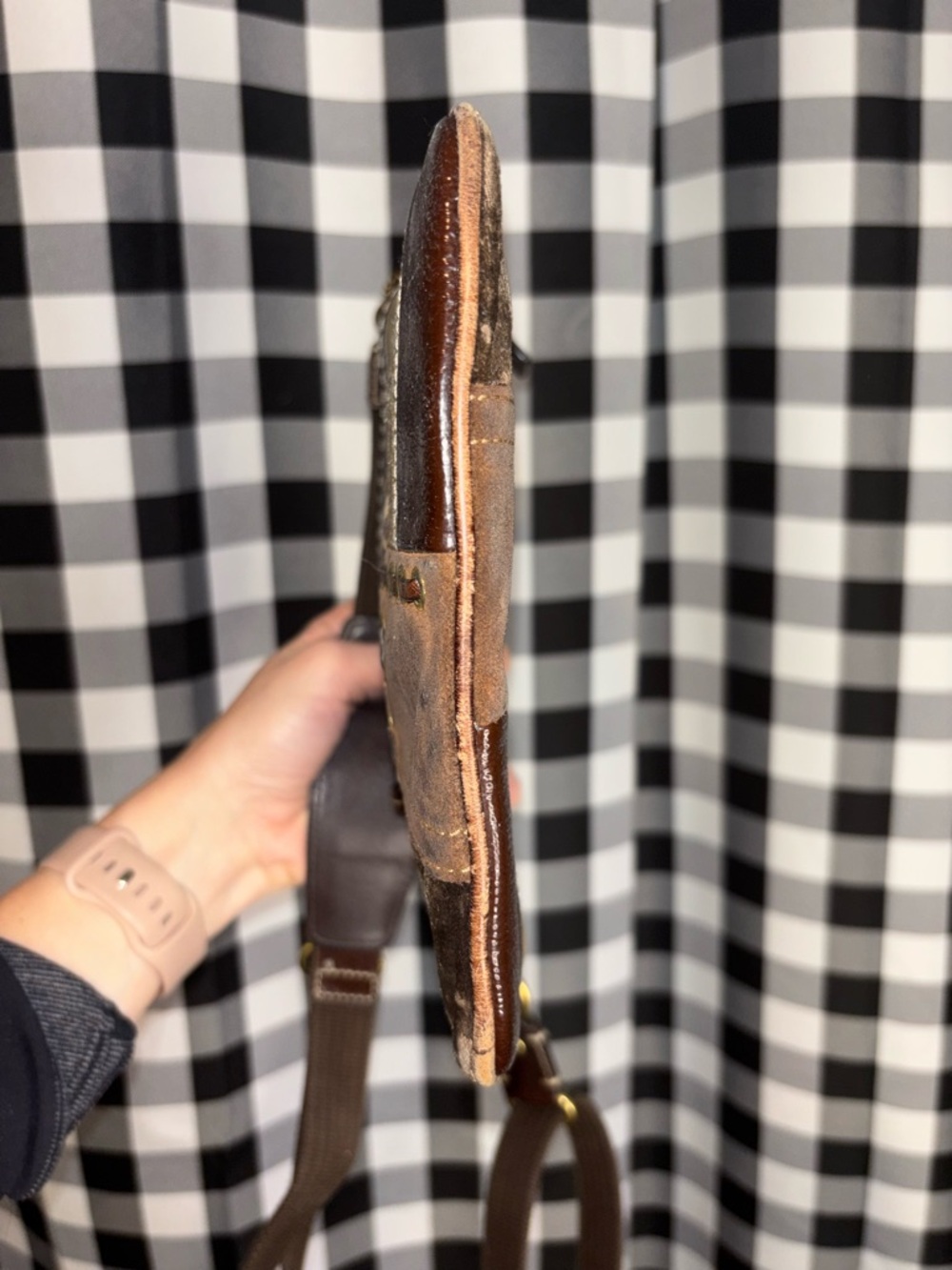 Coach Y2K Patchwork Animal Print Messenger Bag - Picture 5 of 6